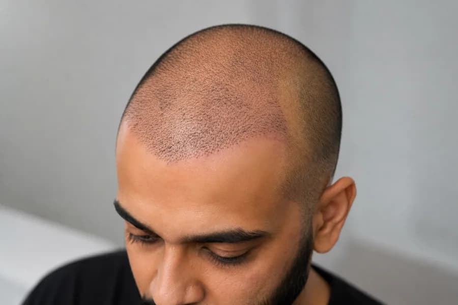Hair transplant growth — Month 1–3: The Shedding Phase