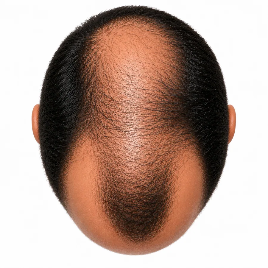 Stage IIIv hair loss