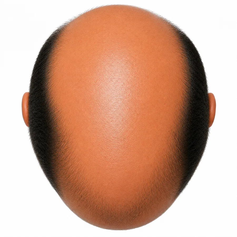 Stage VII hair loss
