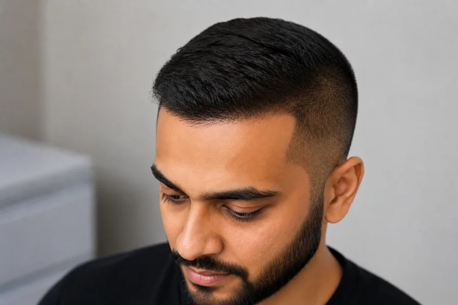 Hair transplant growth — Month 12: Near-Final Result